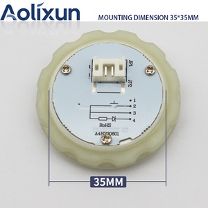 Nút gọi bên ngoài a4n230601/a4j230600, áp dụng cho nút chọn xe thang máy otis, bảng điều khiển hoạt động và mông xe - Product Image 4