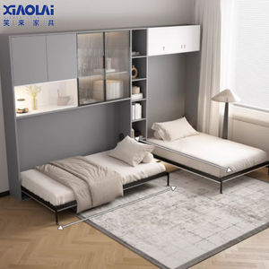 Kit de Herrajes <span class=keywords><strong>para</strong></span> <span class=keywords><strong>Cama</strong></span> <span class=keywords><strong>Abatible</strong></span> de Pared, Moderna, Invisible, de Tamaño Completo, Accesorios Plegables Verticales y Horizontales <span class=keywords><strong>para</strong></span> <span class=keywords><strong>Cama</strong></span> Integrada en Armario de Pared - Product Image 6