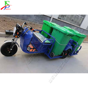 Véhicule de nettoyage de transport de poubelles à trois roues entièrement électrique efficace - Product Image 3