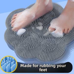 Alfombrillas de baño con ventosas para eliminar la piel muerta y masajear la espalda, ideales para personas que buscan comodidad en el hogar o en el hotel. - Product Image 2