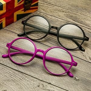 Nouvelles Lunettes de Lecture Unisexe 2025 Tendance TR90 pour Presbytie Hommes Femmes Monture Colorée Verres en Résine HD Rondes - Product Image 2
