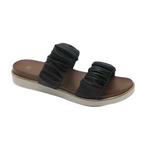 Sandalias de Punta abierta con dos correas para <span class=keywords><strong>mujer</strong></span>, zapatos de moda, sandalias de compras al aire libre con soporte de arco anómico y cubrebocas de tacón, novedad - Product Image 5