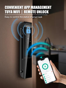 Terbaru wifi pintu viewer video cerdas palm <span class=keywords><strong>vein</strong></span> digital pemindai wajah membuka multipoint kunci pintu pintar - Product Image 5