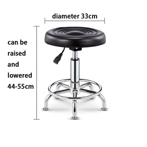Silla de masaje de oficina de diseño moderno de estilo alto portátil de altura ajustable rotacional para uso en peluquería de sala de estar Facial - Product Image 2