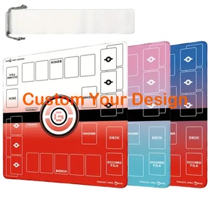 Fabricant de tapis de jeu <span class=keywords><strong>Pokémon</strong></span> personnalisés, tapis de jeu TCG pour 2 joueurs avec sac d'emballage - Product Image 2