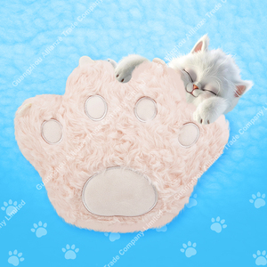 مخصص 22 قط شكل باو ألعاب قطيفة 3 ألوان ظريفة إبداعية محشوة باو ألعاب فريدة لمخلب القط من القطيفة ألعاب القط وسادة رمي اليد - Product Image 5