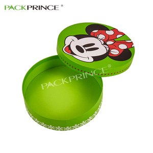 Vert Logo Cylindre Enfants Cadeau Emballage Rigide boîte de <span class=keywords><strong>Tube</strong></span> De Carton De Papier Boîte Ronde Pour Bonbons Au Chocolat - Product Image 2
