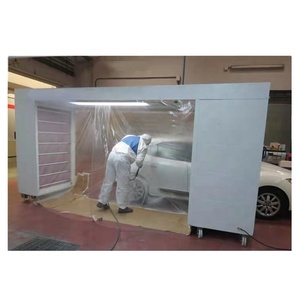 Cabina de Pintura Portátil Móvil OEM con Aprobación ISO para Pintura en Aerosol Móvil - Product Image 1