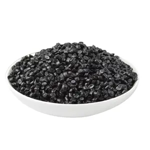 PE100 Granules PE 100 Pipe Grade BASELL Virgin HDPE Color HDPE Black Transparent Bag White Time Packing Pure Material Origin