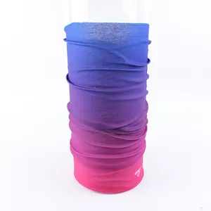Échantillon gratuit bon marché RPET polyester recyclé tube de cou bandana populaire bandana de pêche couvre-chef cache-cou bandana moto