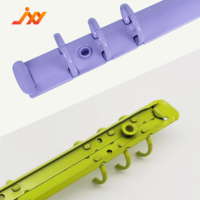 Clips de Carpeta de Metal A6 con 6 Anillos, Niquelados, Suministros de Oficina Directo de Fábrica para Encuadernar Papel y Carpetas de Archivo