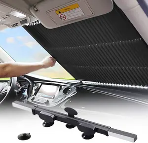 Universal Car Retractable Windshield Sun Shade Car Front Window Blinds Rear Visor For Toyota/Honda/BMW/Mazda