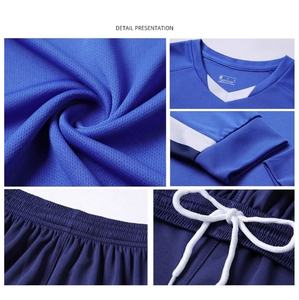 Kaos Sepak Bola Lengan Panjang Custom Pria Kaos Olahraga Anak Atasan Sepak Bola Perlengkapan Kiper Latihan Pakaian Olahraga Jersey Pemanasan - Product Image 6