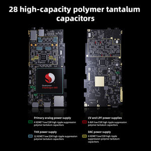 FiiO M23 Hi-Res HIFI แบบพกพาแอนดรอยด์ 10 เครื่องเล่นเพลง AMP USB DAC พร้อม AK4191EQ+AK4499EX PEQ บลูทูธ 5.0 - Product Image 6