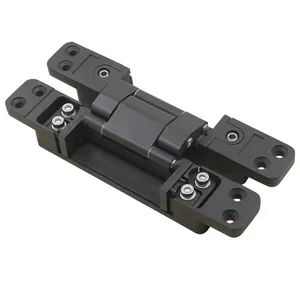 black color 180 degree hinges invisible door hinges low price