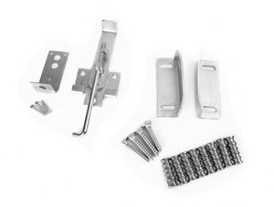 Customized Outdoor Decorative Interior Barn Hardware Weatherproof Exterior Sliding Barn System Steel <b>Flat</b> Track Solid Wood <b>Screw</b> - Product Image 5