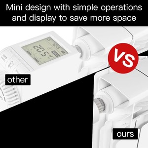 Thermostat intelligent à écran tactile HY367 pour la maison, thermostat de <span class=keywords><strong>radiateur</strong></span> intelligent numérique Zigbee, contrôle de la température, chauffage domestique - Product Image 5