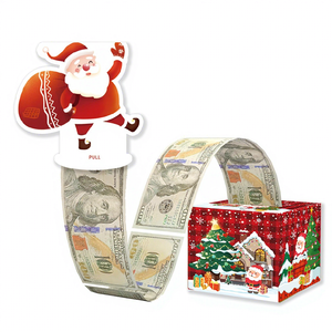 Boîte Mystère <span class=keywords><strong>de</strong></span> Noël Vide en Gros, Boîte Cadeau <span class=keywords><strong>de</strong></span> Tirage au Sort, Boîte Aveugle en Papier Imprimée sur Mesure pour Fournitures <span class=keywords><strong>de</strong></span> Promotion <span class=keywords><strong>de</strong></span> Fêtes - Product Image 3