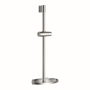<span class=keywords><strong>Barre</strong></span> de <span class=keywords><strong>douche</strong></span> coulissante en acier inoxydable de haute qualité pour salle de bain avec support mural réglable et porte-savon - Product Image 1
