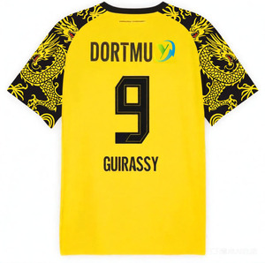 Maglie da Calcio Personalizzate di Alta Gamma per Uomo, <span class=keywords><strong>Abbigliamento</strong></span> <span class=keywords><strong>Sportivo</strong></span> del Stadio di Dortmund in Poliestere - Product Image 1