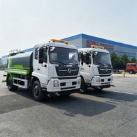 Camion arroseur routier Dongfeng Q235 en acier au carbone 6x4, alimenté au diesel, pour le transport d'eau potable, moteur Euro 4