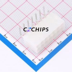 WB420A2H-140P-001 Wire-to-<b>Board</b> <b>Pin</b> Header Bent Lead Through Hole,P=4.2mm 2x7P 4.2mm Right Angle Insert Mini-Fit (MX 4.2) - Product Image 1