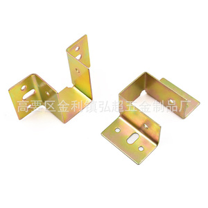Furniture Hinge Iron 41x37x32x55mm Color Zinc Plated Antirust Surface Mount Support <b>Bracket</b> - Product Image 4