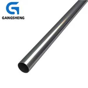 OEM Quality Aisi Polished Finish Round Steel Pipe 50mm Diameter Stainless Steel Pipe 201 202 Seamless Steel Tube