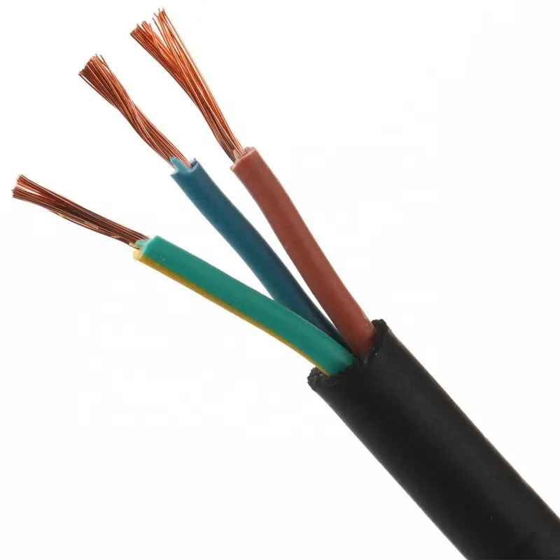 China Top Ten Manufacturer Flexible H07RN-F / SOOW Rubber Sheathed Cable