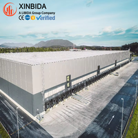 Entrepôt préfabriqué en structure acier industrielle certifié CE CWB, atelier, entrepôt frigorifique