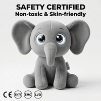 TAHATH AL102 Elefante de Peluche Inteligente con IA - Búsqueda en Línea en Tiempo Real, Más de 60 Idiomas, Para Todas las Edades, MOQ Bajo, OEM/ODM Disponible