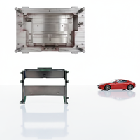 Service de moulage par injection plastique pour applications automobiles, contenants d'emballage OEM personnalisés de haute précision, faible MOQ 1 ensemble, Chine