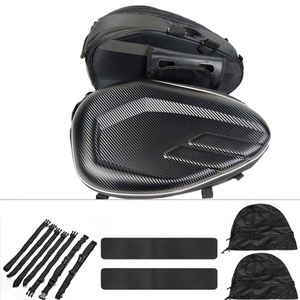 Sacs de selle imperméables 50L sacoches de selle de moto sacs latéraux d'outil pour universel - Product Image 3