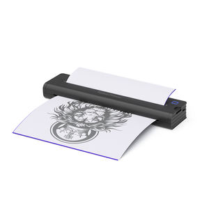 Imprimante de tatouage temporaire sans fil LUCK JINGLE avec papier de transfert de format A4 sur la peau pour le voyage - Product Image 6