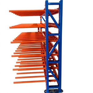 Étagère cantilever pour matériaux de grande longueur, tubes en acier, profilés en bois et stockage industriel - Product Image 1