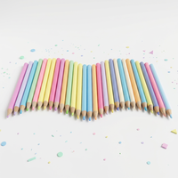 Crayons de couleur en bois Jumbo de 7 pouces, lot de 12 couleurs, emballage personnalisé avec logo, certifiés ISO EN71 ASTM, fournitures scolaires pour le dessin et l'art