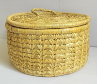 Panier de rangement pliable en corde de coton tressée, écologique et de haute qualité, idéal pour la lessive, les cosmétiques, la cuisine et les vêtements - Vente chaude