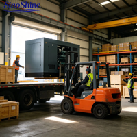 Générateur diesel insonorisé haute efficacité SinoShine 100 kW 150 kW, groupe électrogène intelligent numérique