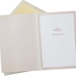 Điều hành Bộ Thiệp chúc mừng năm mới | bao bì hộp gỗ + lá đóng dấu Tên - Product Image 4