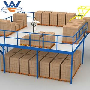 Plateforme <span class=keywords><strong>de</strong></span> <span class=keywords><strong>stockage</strong></span> en acier Victory Steel pour entrepôt, plateforme <span class=keywords><strong>de</strong></span> mezzanine en métal robuste - Product Image 6