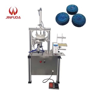 Machine d'emballage semi-automatique industrielle pour articles ronds - Convient aux savons, aux pots de bougies et aux produits circulaires - Product Image 1