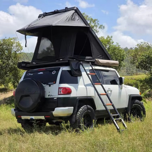 Tente de toit rigide Wild Land en aluminium pour voiture, tente de toit triangulaire pour le camping, Dachzelt - Product Image 3