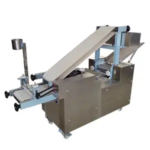 Stainless steel pizza press machine Power: 1.75kw Voltage 220v frozen chapati making machine manual chapati making machine