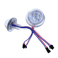 CHJ 35mm Funfari Cabochon Rgb Pixel Led UCS1903 Pixels Turbo Led Amusement Lumière 12V 24V Fairground