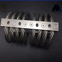 Isolateur de vibrations pour câble métallique Hoan JGX-1276D-220B, construction en aluminium/acier inoxydable, garantie 1 an pour un fonctionnement fluide de l'équipement