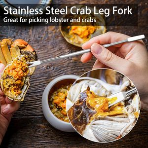 Kit d'outils pour fruits de mer avec décortiqueur de homard, casse-grillons, fourchette à pattes de crabe, ciseaux à fruits de mer, outil à dépecer <span class=keywords><strong>les</strong></span> pattes de crabe, outils pour manger <span class=keywords><strong>les</strong></span> fruits de mer - Product Image 5