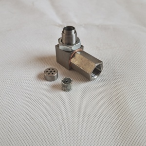 Aksesori Mobil Cel Eliminator Universal 90 derajat katalis O2 <span class=keywords><strong>Sensor</strong></span> oksigen Ss304 besi dengan konverter katalis Mini - Product Image 3