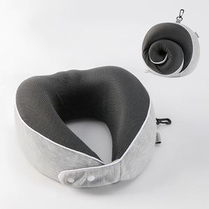 Modal Cover Head Support Washable Soft Sleeping Rest Pillow <b>Memory</b> <b>Foam</b> Travel Pillows for Airplanes - Product Image 2