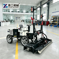 Machine à niveler au laser auto-nivelante pour béton avec capteur laser de précision pour sols de centres de données