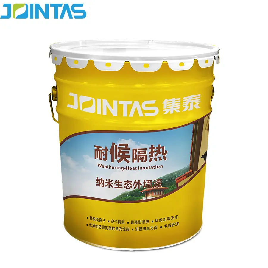 Бренд Jointas JZ301, цена производителя, краска для наружных стен, дизайн здания, полиуретановое теплоизоляционное покрытие, краска